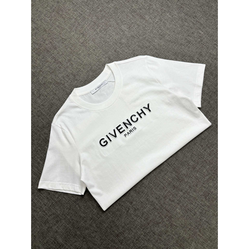 Givenchy Archetype Logo Print T-shirt Cotton White