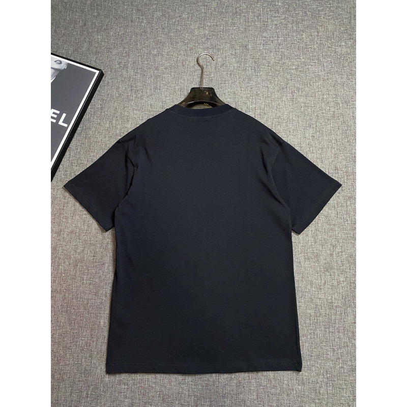 Dolce & Gabbana Short T-shirt With DG Logo Black