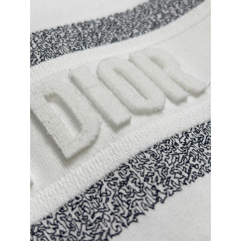 D*or logo cotton t-shirt white