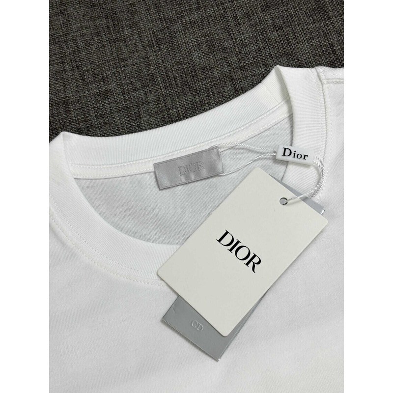 D*or logo cotton t-shirt white