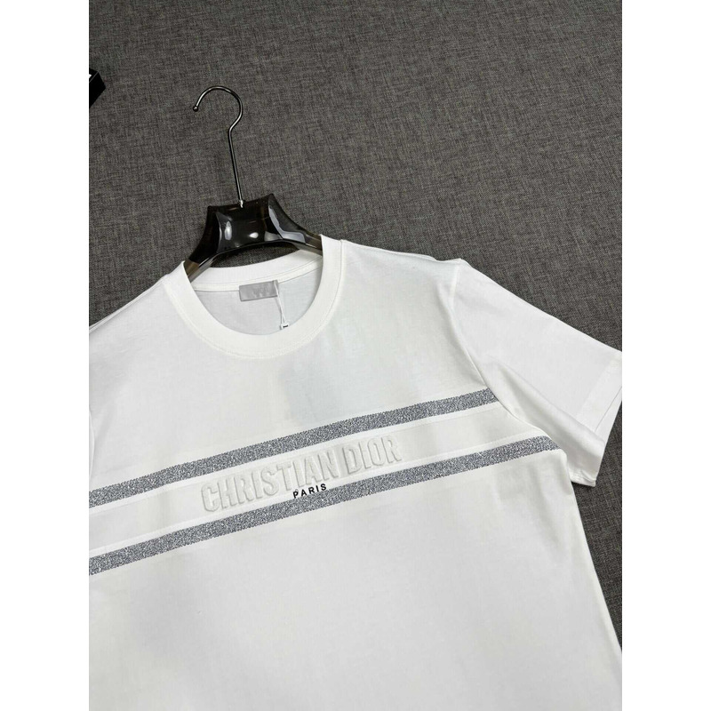 D*or logo cotton t-shirt white