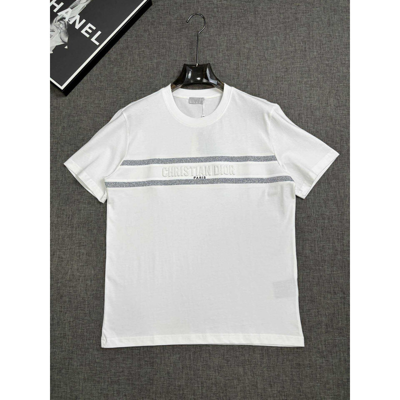 D*or logo cotton t-shirt white