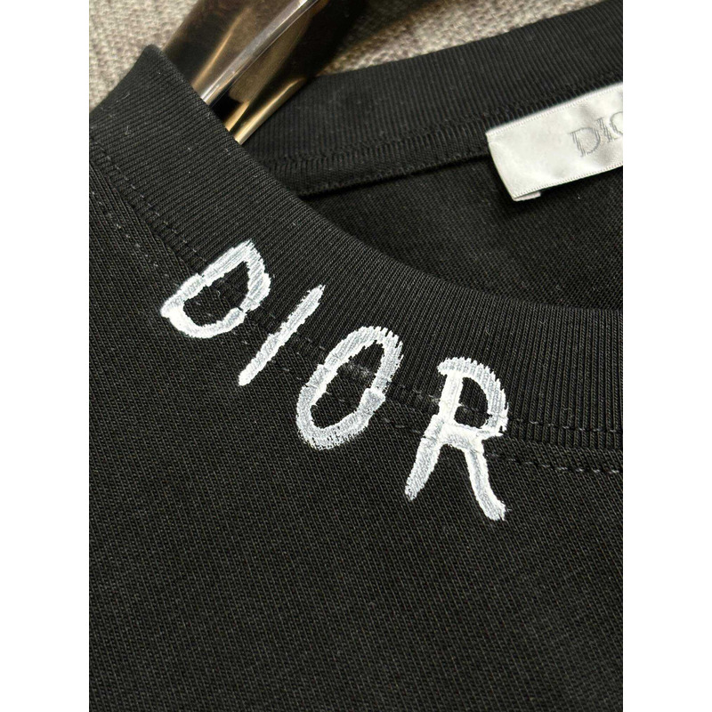 D*or print t-shirt black