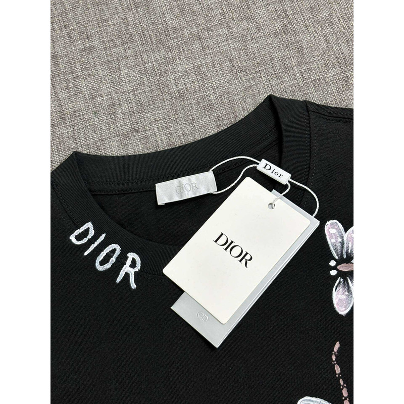 D*or print t-shirt black