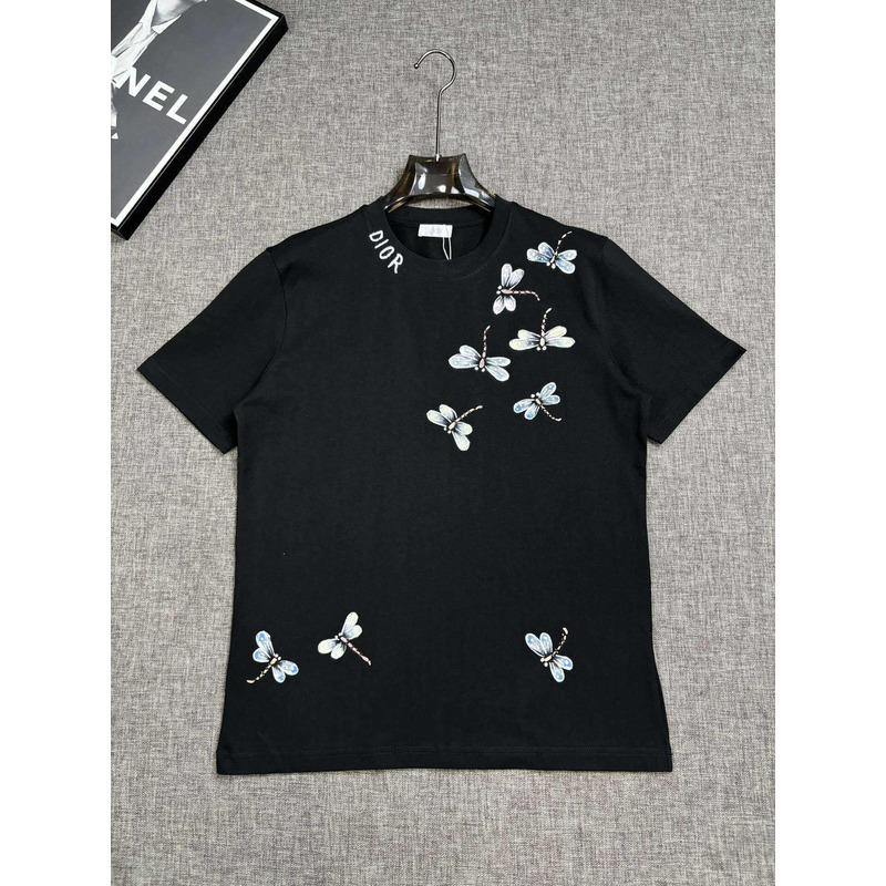 D*or print t-shirt black