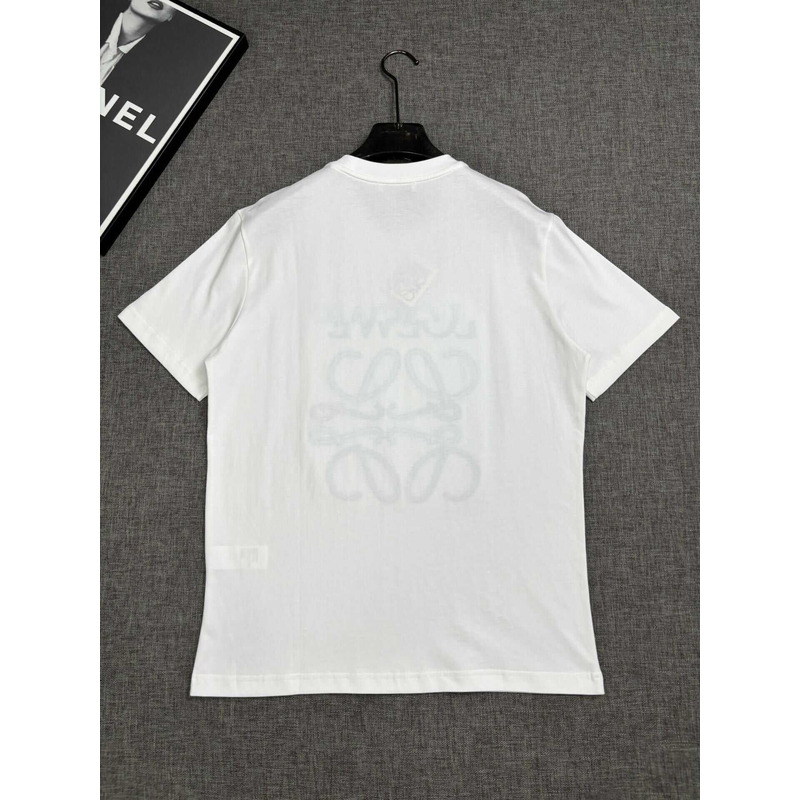 Loewe Relaxed Fit In Cotton T-Shirt White