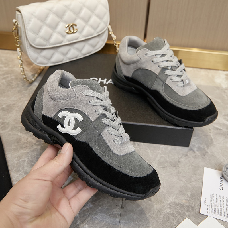 Ch*el low top trainer cc grey