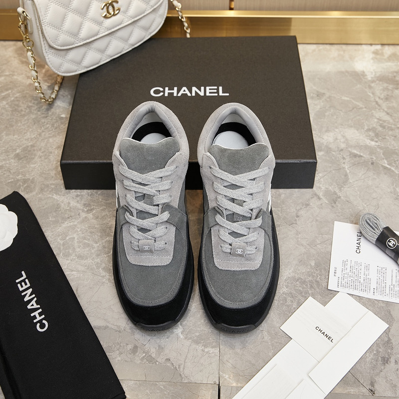 Ch*el low top trainer cc grey