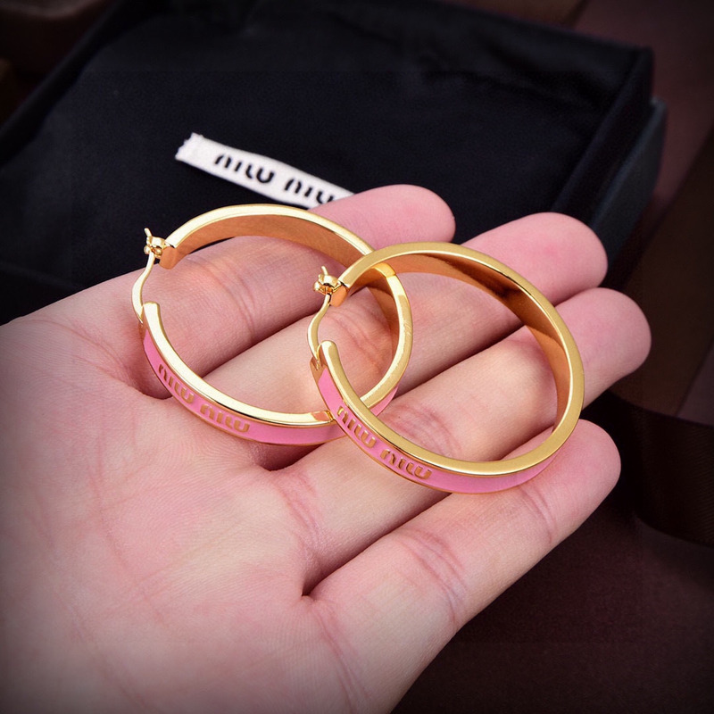 Miu Miu Logo-motif Bangle Bracelet