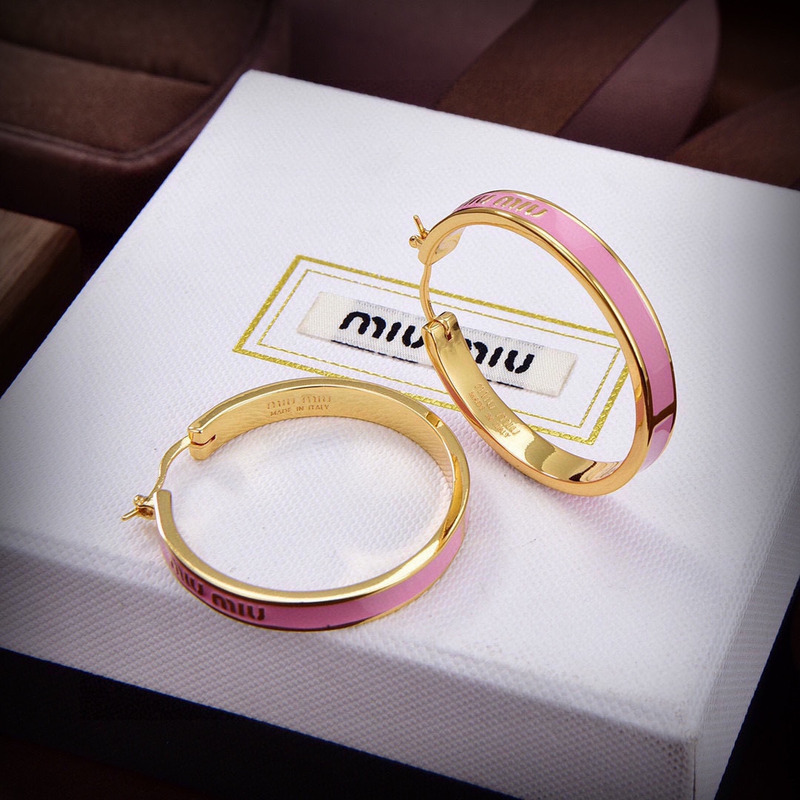 Miu Miu Logo-motif Bangle Bracelet