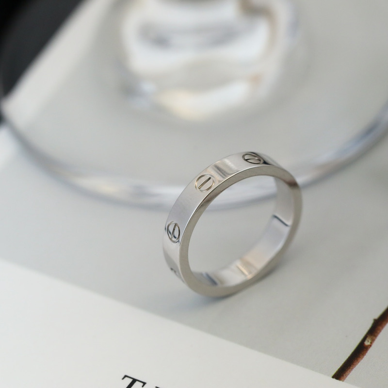 Cartier Love Wedding Band Sliver