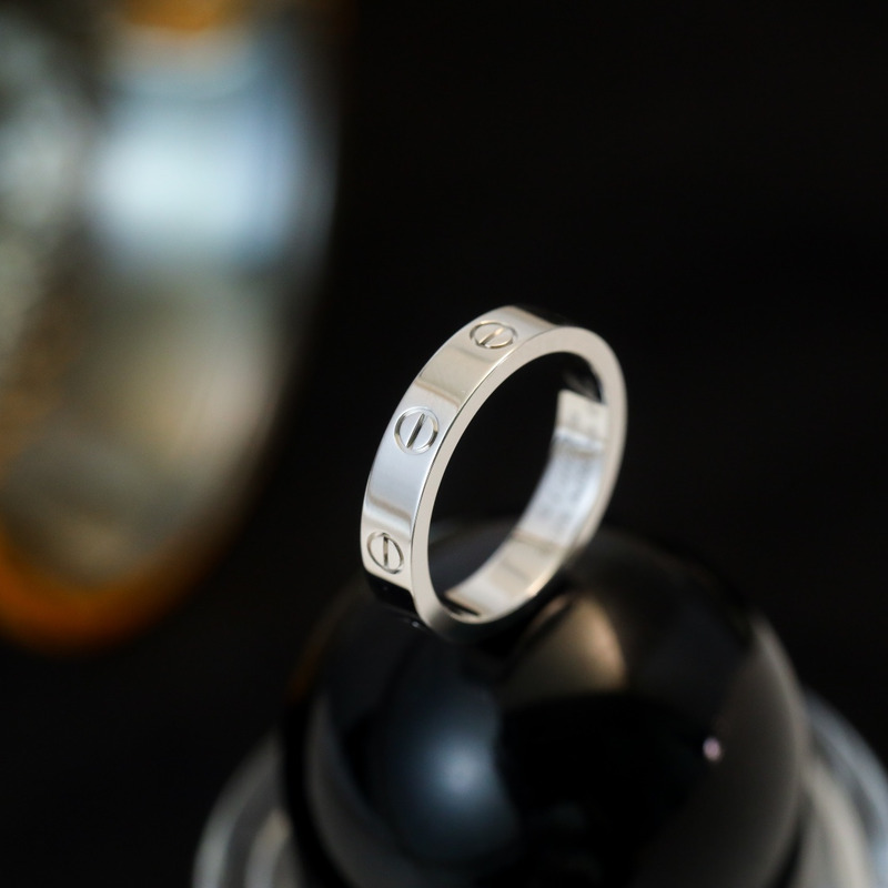 Cartier Love Wedding Band Sliver