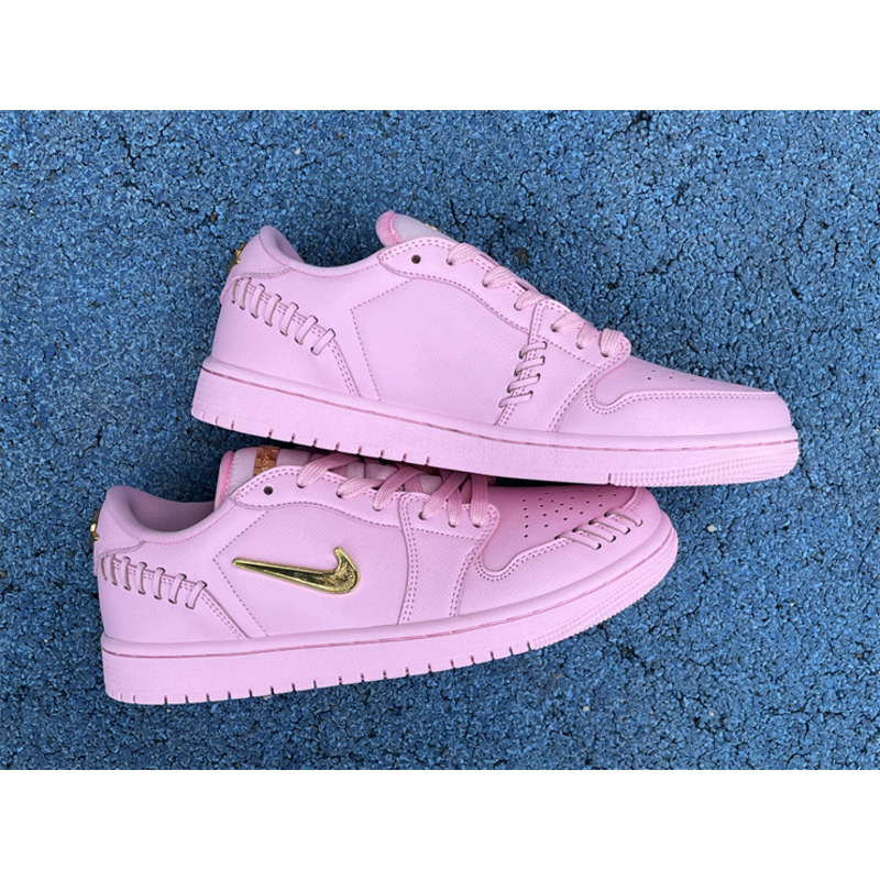 Air Jordan 1 Low Top Sneakers \"Method Of Make Perfect Pink\"