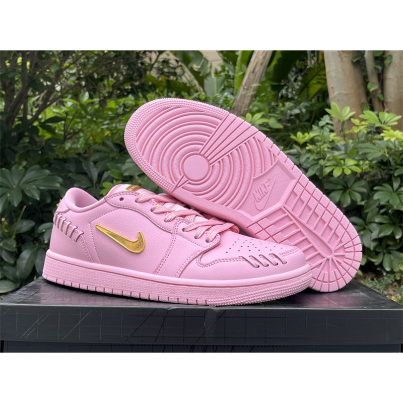 Air Jordan 1 Low Top Sneakers \"Method Of Make Perfect Pink\"