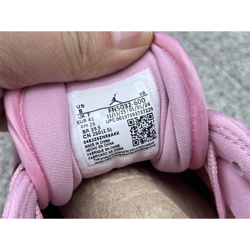 Air Jordan 1 Low Top Sneakers \"Method Of Make Perfect Pink\"