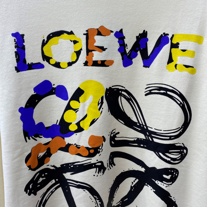 Loewe Anagram Sweatshirt In Beige