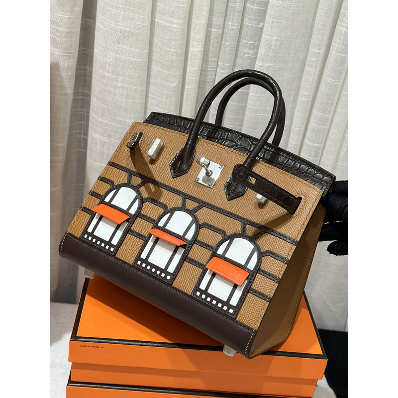 H**mes britain H**mes birkin sellier faubourg tote bag