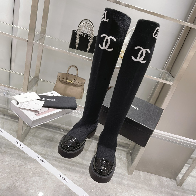 Ch*el high boots black