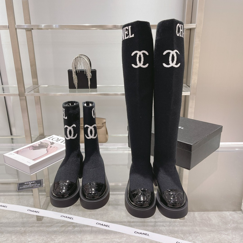 Ch*el high boots black