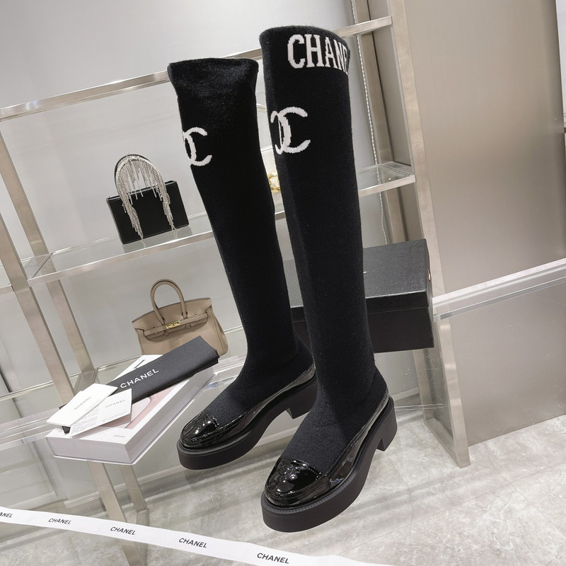 Ch*el high boots black