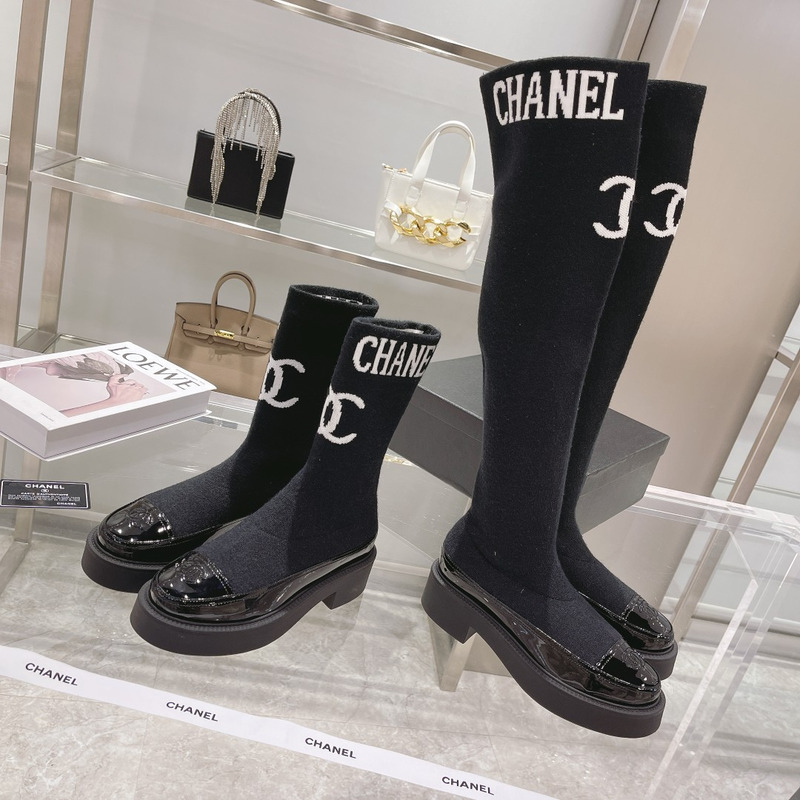 Ch*el high boots black