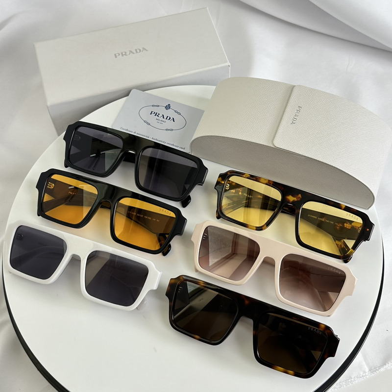 Pra*a logo sunglasses multicolor