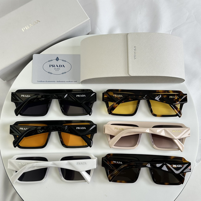 Pra*a logo sunglasses multicolor