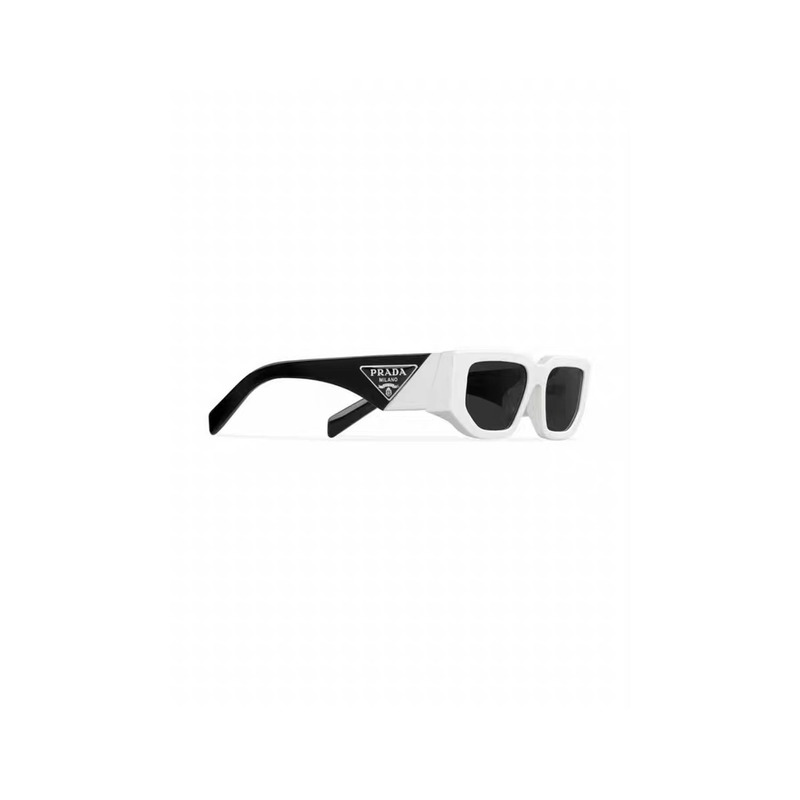 Pra*a sunglasses with triangle logo black/white