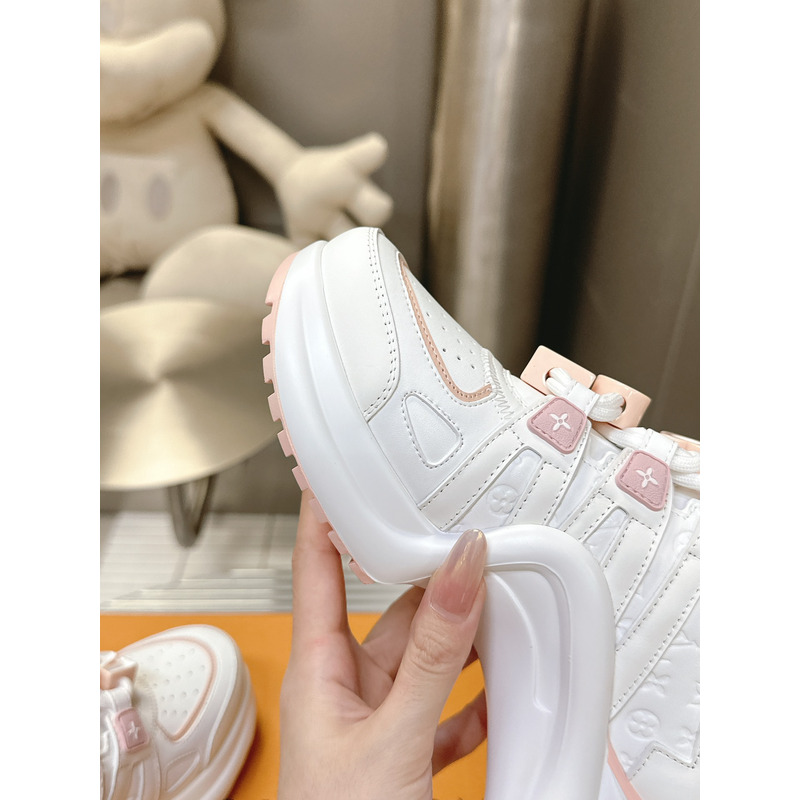 l**is V*t*n archlight sneaker blanc rose