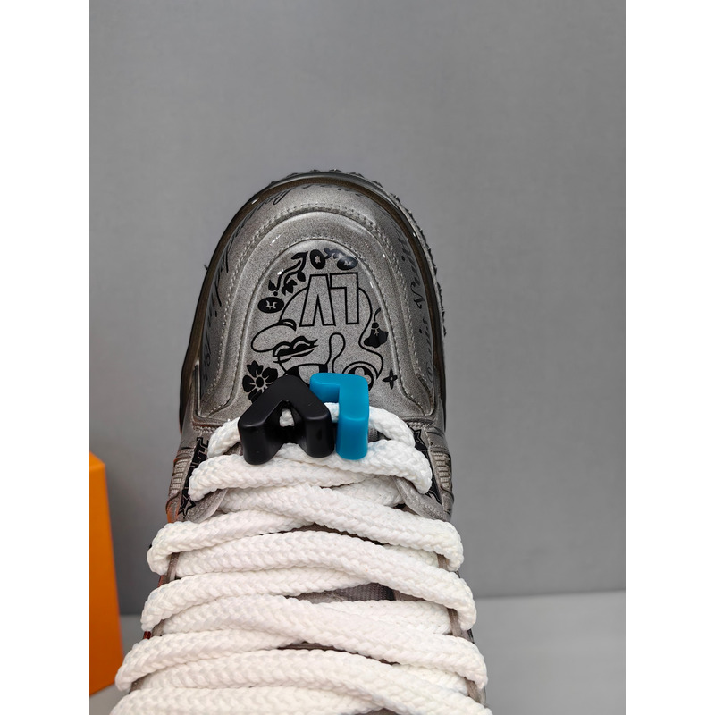 LV Monogram Trainer Sneaker Gray