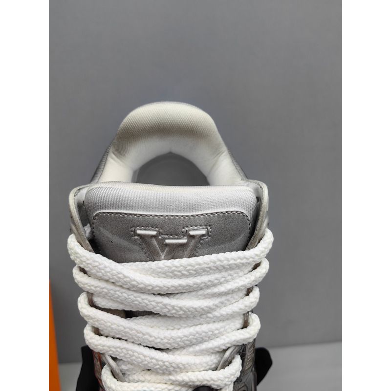 LV Monogram Trainer Sneaker Gray