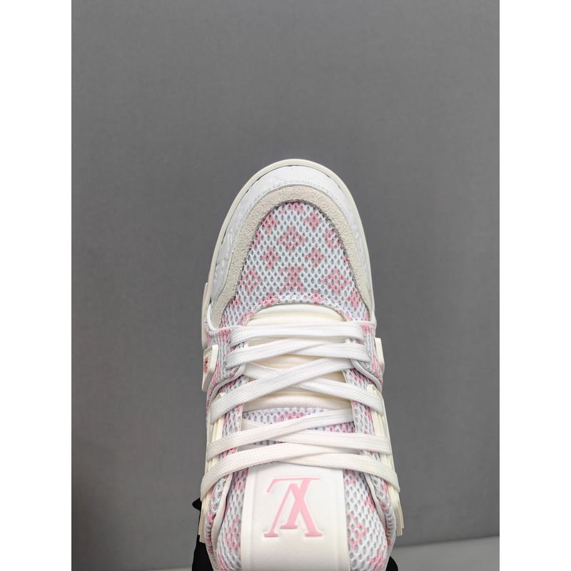 l**is V*t*n trainer sneaker pink&white