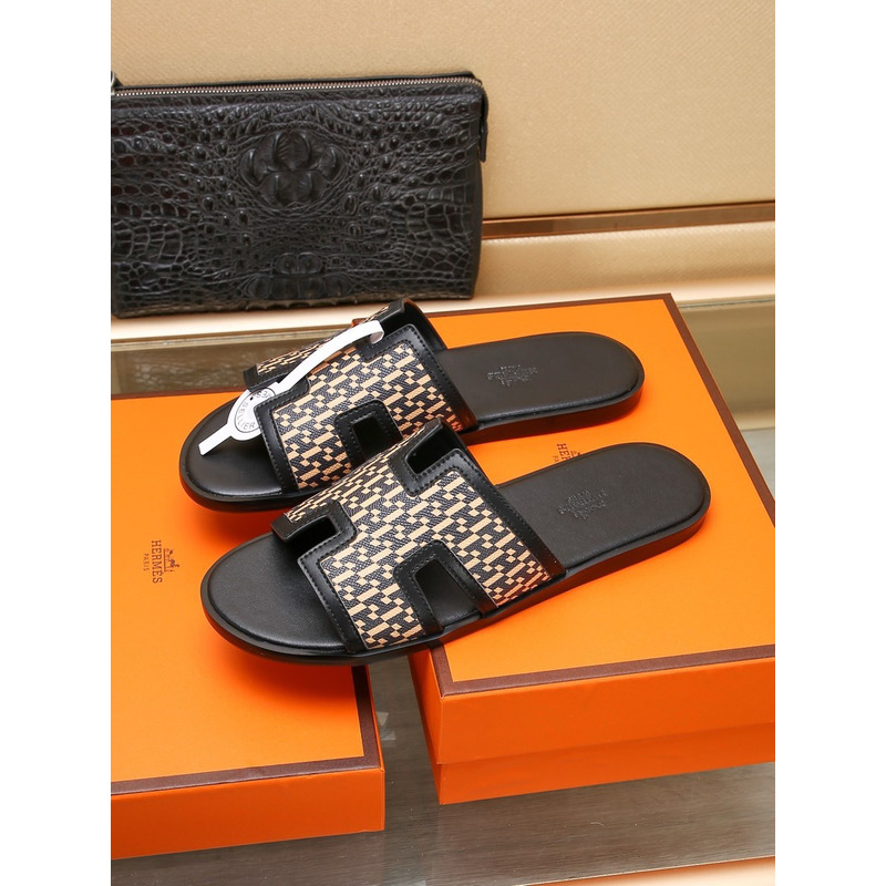 Hermès Lzmir Sandals Black