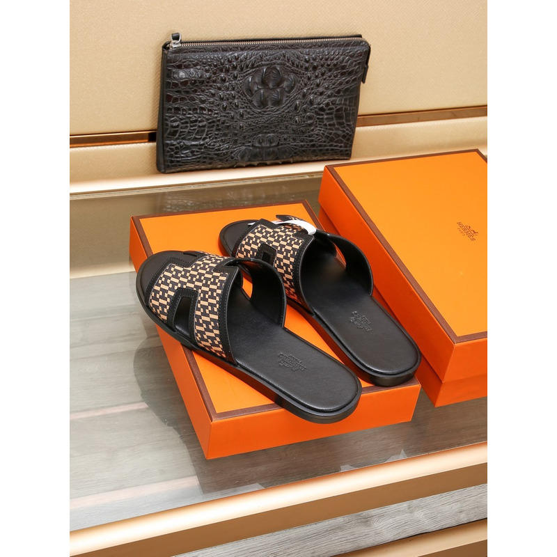 Hermès Lzmir Sandals Black