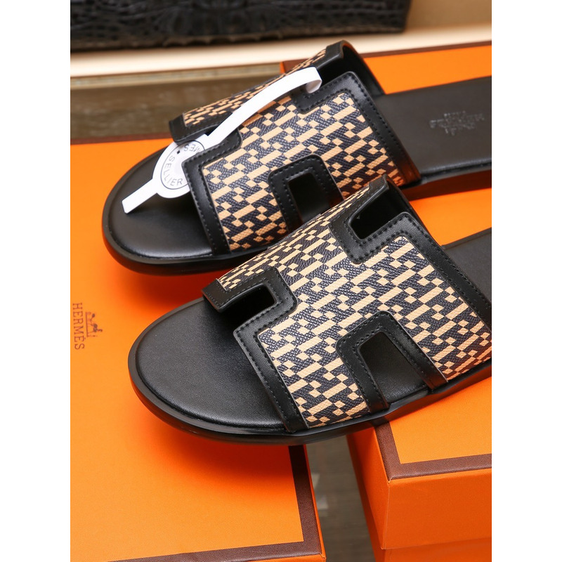 Hermès Lzmir Sandals Black