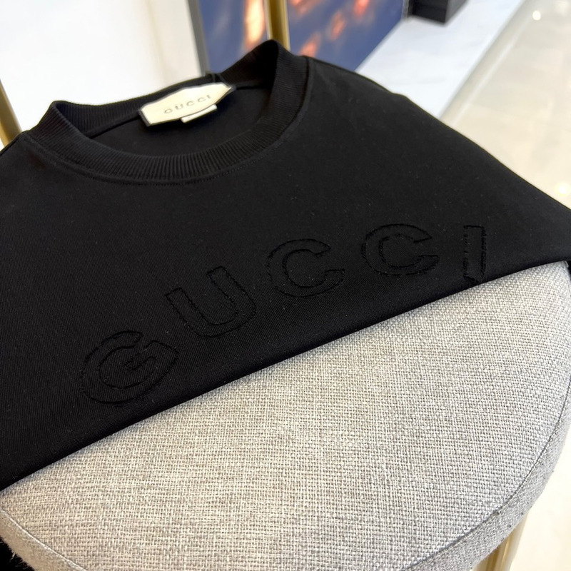 G*u*i logo t-shirt cotton in black