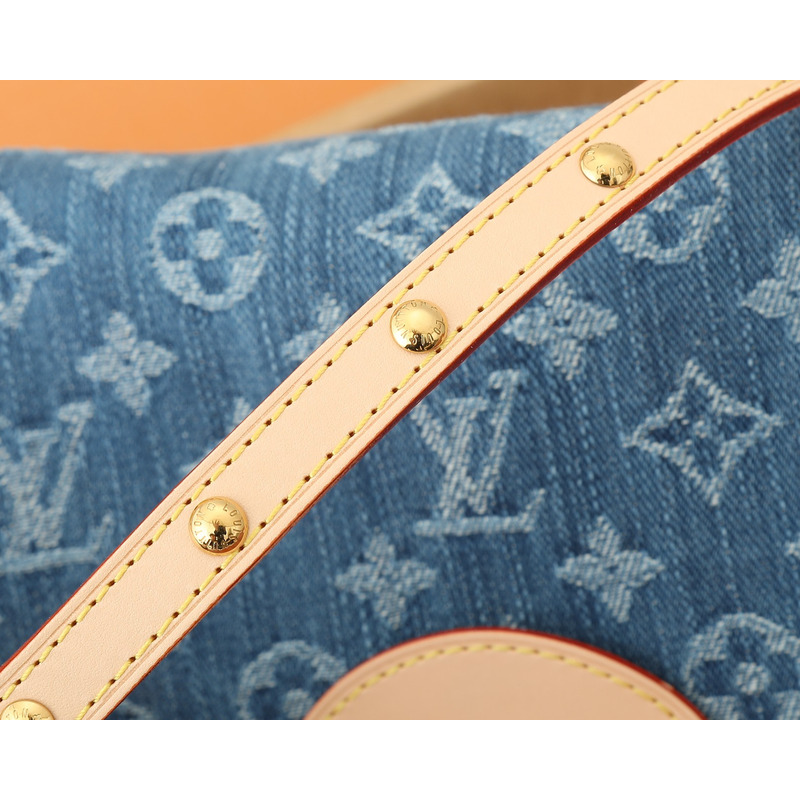 l**is V*t*n sunset bag monogram denim blue