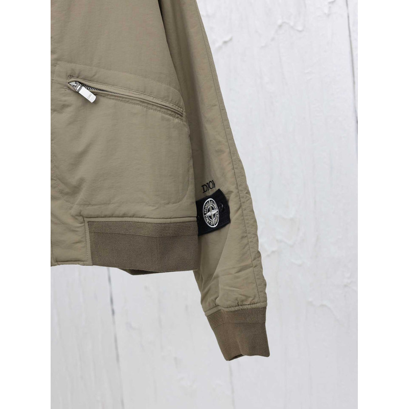 D*or and stone island bomber jacket