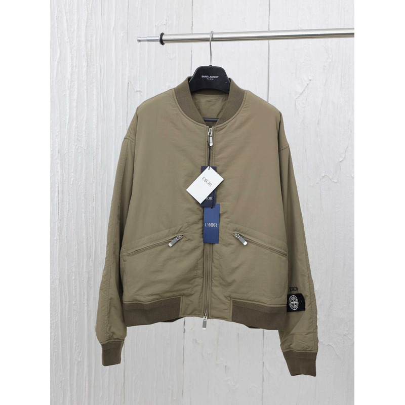 D*or and stone island bomber jacket