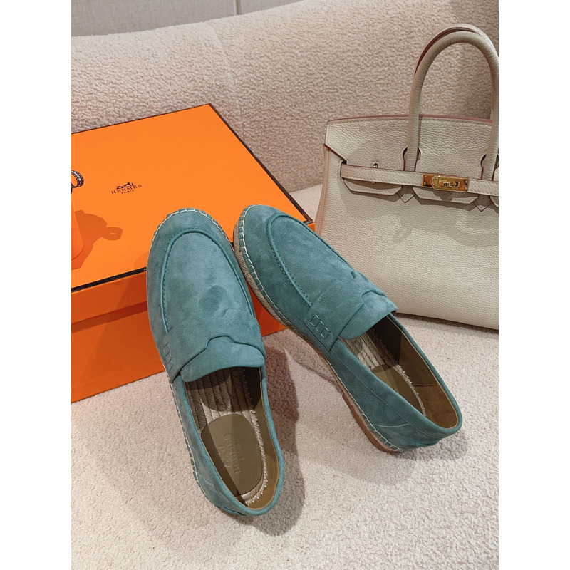 Hermès Trip Espadrille Blue Sable