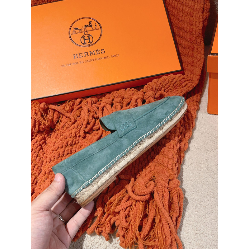 Hermès Trip Espadrille Blue Sable