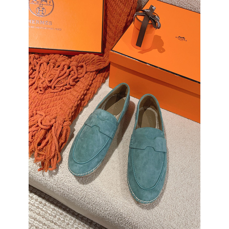 Hermès Trip Espadrille Blue Sable