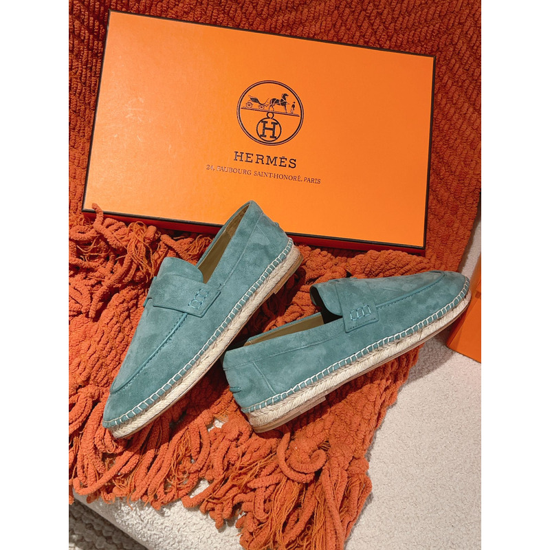 Hermès Trip Espadrille Blue Sable