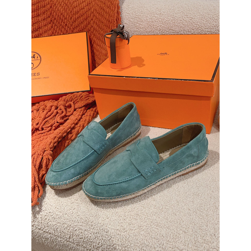 Hermès Trip Espadrille Blue Sable