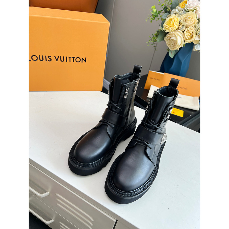 l**is V*t*n leather boots black