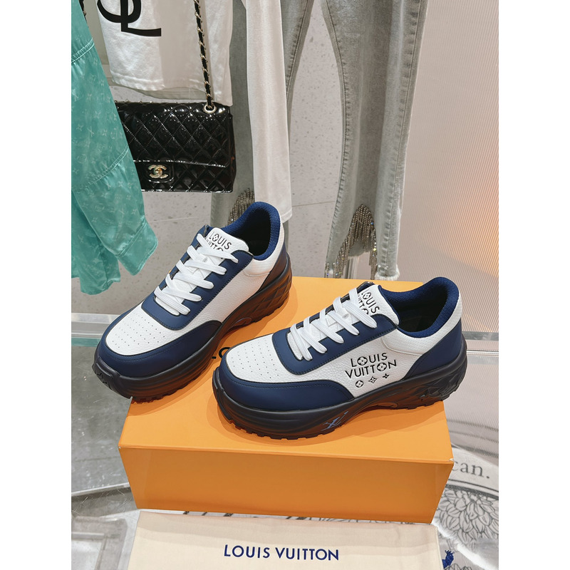 l**is V*t*n discovery sneakers blue&white