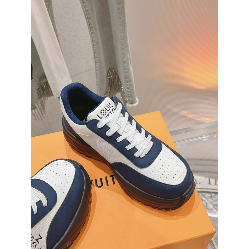 l**is V*t*n discovery sneakers blue&white