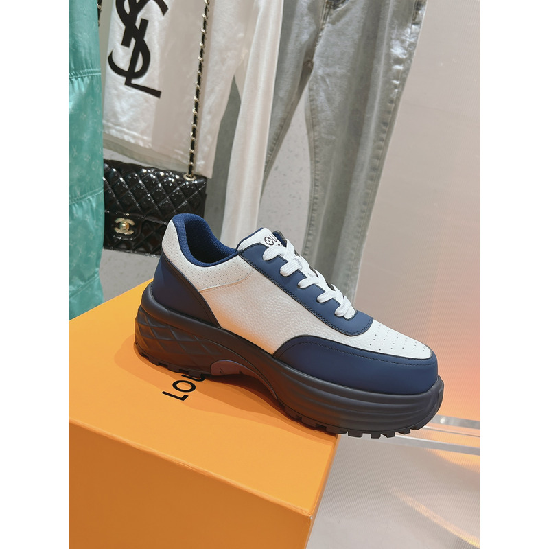 l**is V*t*n discovery sneakers blue&white