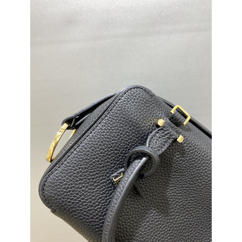 Delvaux Cool Box Mini In Taurillon Soft Black