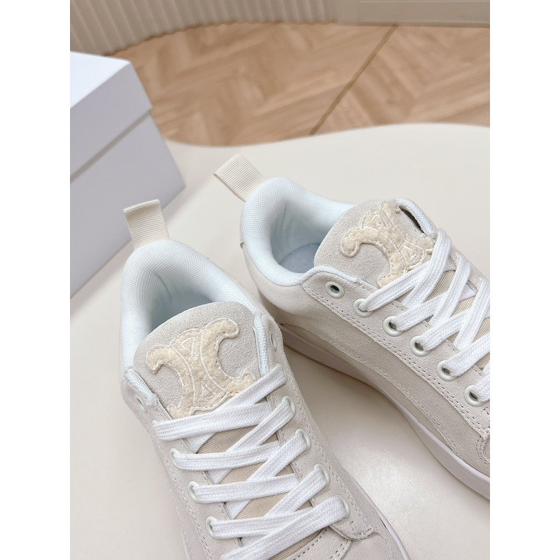 Ce**e logo sneaker beige